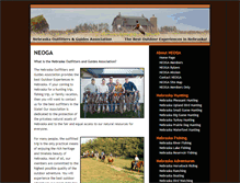 Tablet Screenshot of nebraskaoutfittersandguides.com